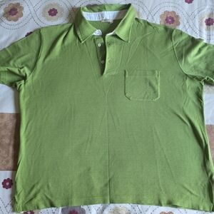 Pal Zileri Sartoriale Green Cotton Knit Polo